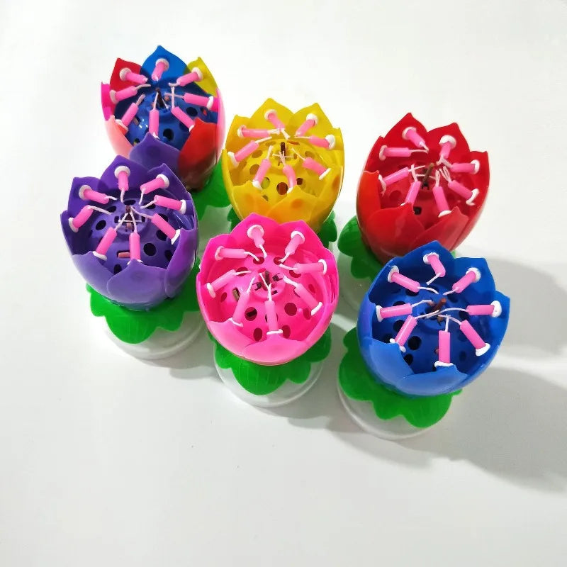 New Rotating Music Candle