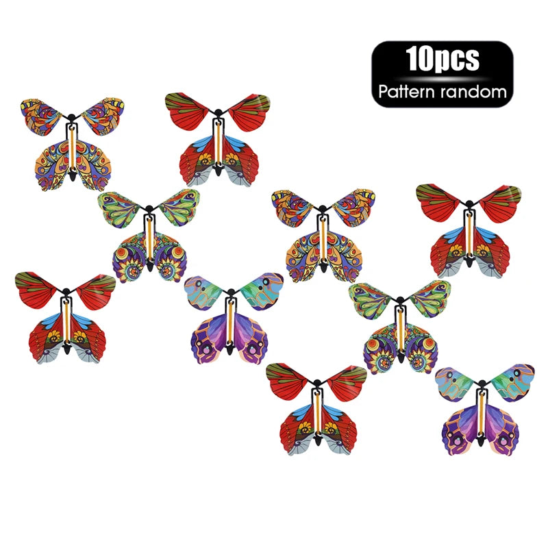 Magic Flying Butterflies Wind Up Toy