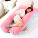 U Shaped Soft Fleece Pregnant Pillow