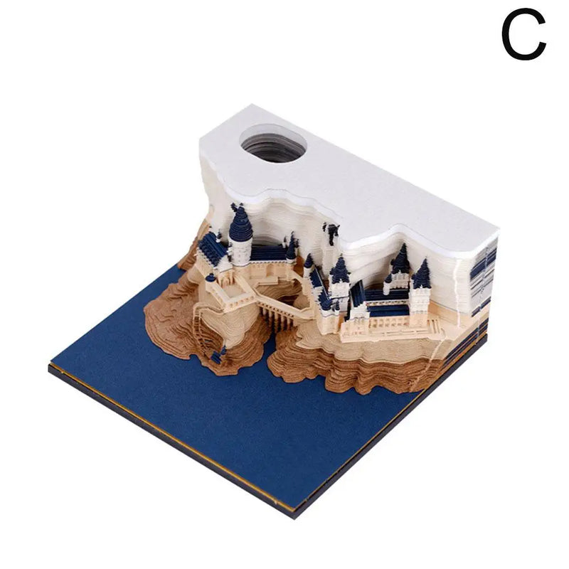 Magic Castle 3D Notepad