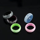 Fashion Colorful Luminous Resin Ring