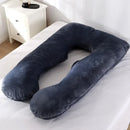 U Shaped Soft Fleece Pregnant Pillow