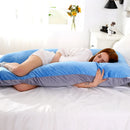 U Shaped Soft Fleece Pregnant Pillow