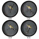 Kung Fu Wall Clock