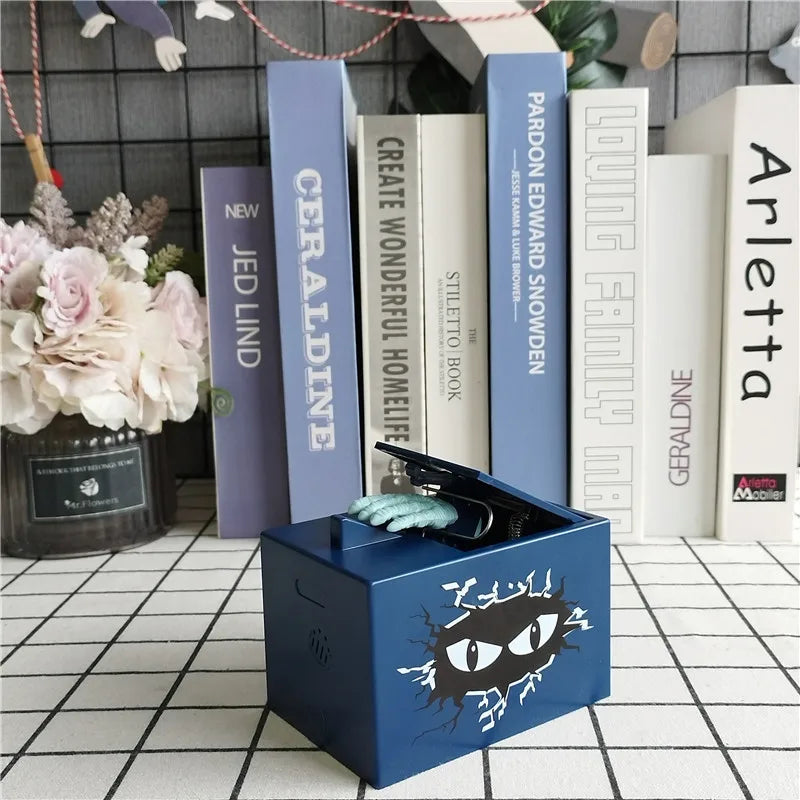 Anime Themed Halloween Cat Hand Piggy Bank