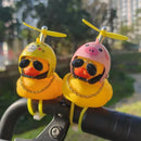 Bike Ornament Bicycle Horns Squeeze Rubber Duck