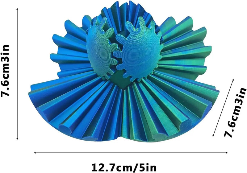 Gear Ball 3D Printed Fidget Toys