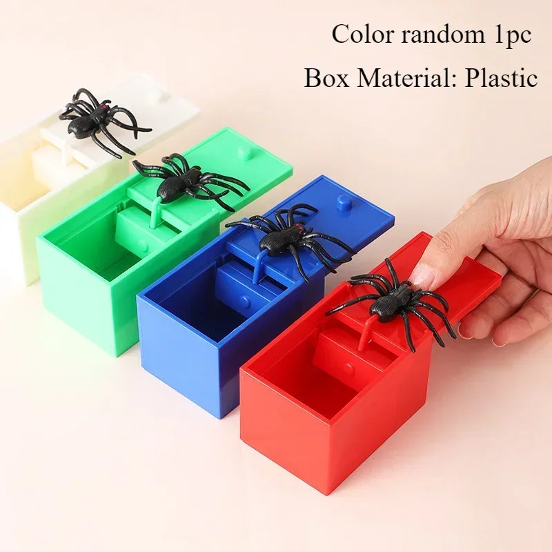 Spider Funny Scare Wooden Hidden Box Prank