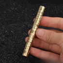 Panlong Stick Cylindrical Carving Surround Brass Portable Creative Kerosene Lighter