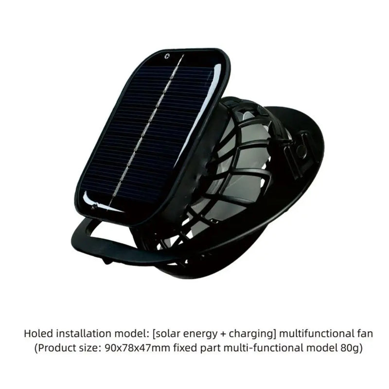 Solar Fan Outdoor Fishing Hat