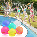 Reusable silicone magnetic water ball