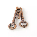 Key Lock Puzzles IQ Brain Teaser Toy For Adults Kids