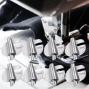 1/4/8pcs Stainless Steel Sewing Rolled Hemmer Foot 3mm-10mm