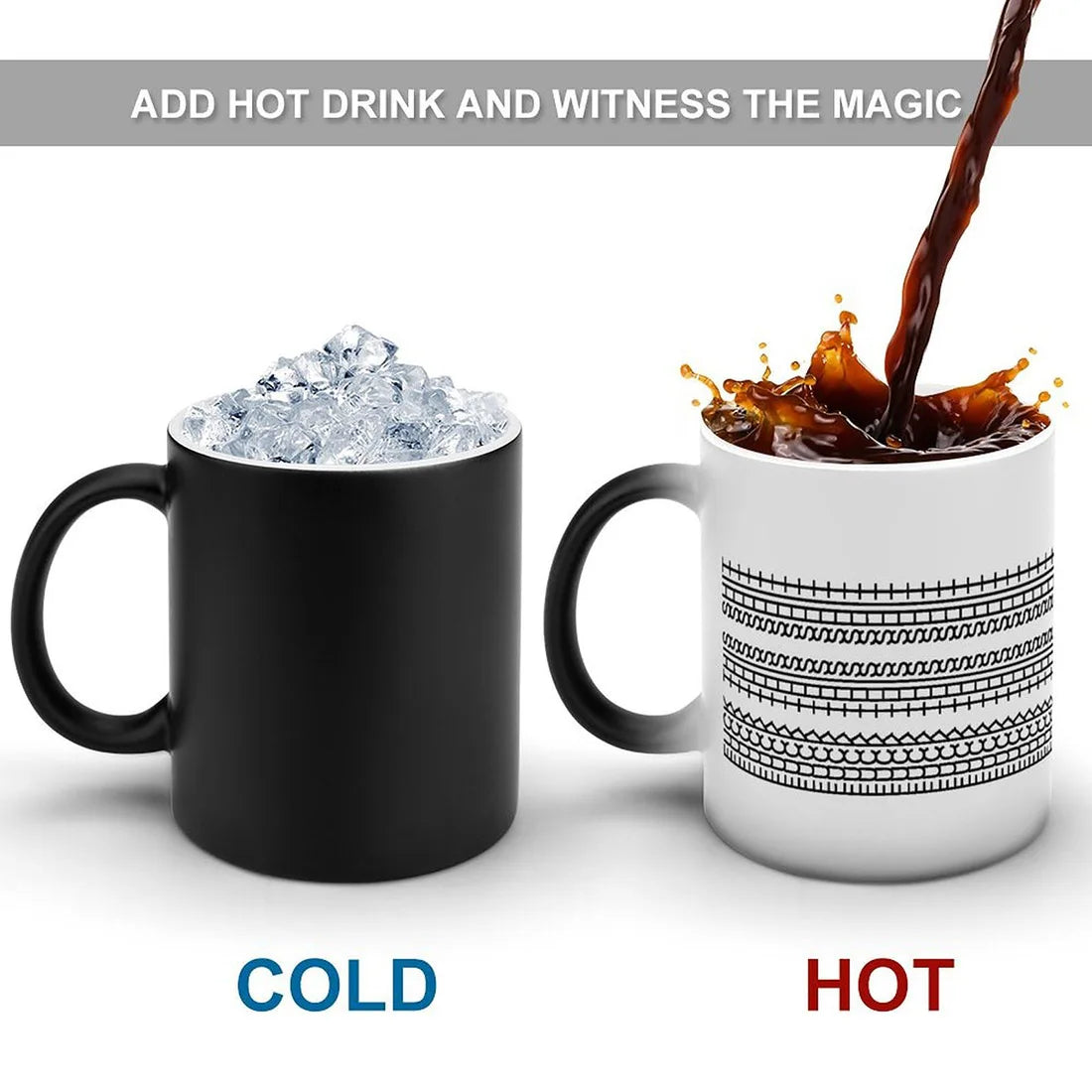Magic Mugs With Hidden Message Text
