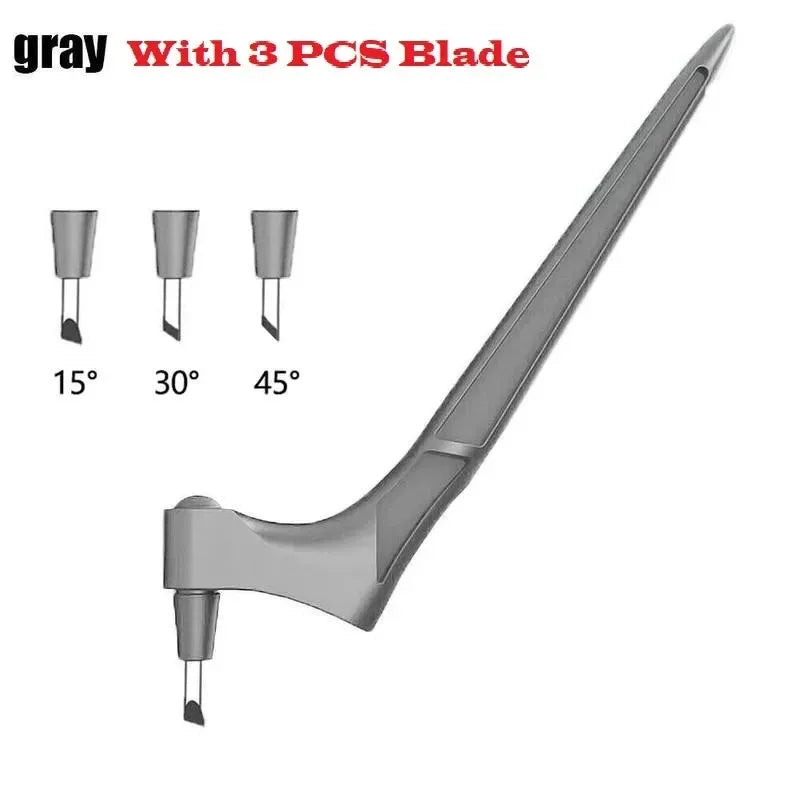 1Pc Craft Cutting Tools 3Pcs 360-Degree Rotating Carbon Steel Replacement Blade