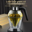 200ml Honey Dispenser Diamond Shaped Glass Oil Dispenser