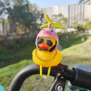 Bike Ornament Bicycle Horns Squeeze Rubber Duck