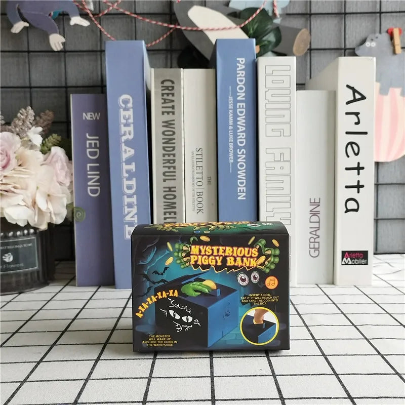 Anime Themed Halloween Cat Hand Piggy Bank