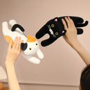 30/50/70cm Lying Posture Cat Plush Throw Pillow