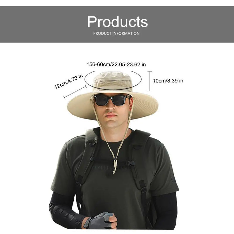 Solar Fan Outdoor Fishing Hat