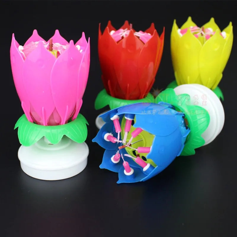 New Rotating Music Candle