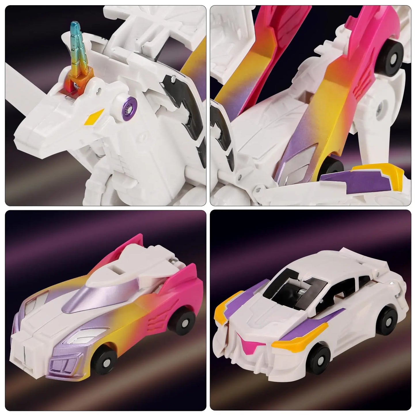 Transformation Transforming Action Figure Robot Vehicle Car Toy
