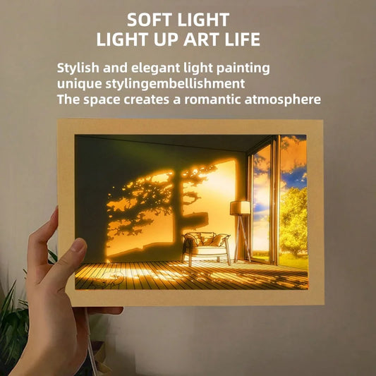 INS Lighting Painting Decorations Modern And Minimalist Bedside Bedroom