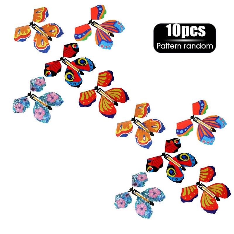 Magic Flying Butterflies Wind Up Toy