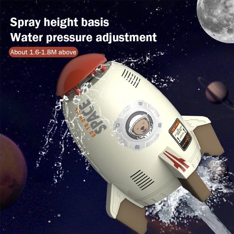 Flying JET Rocket Fountain Sprinkler Splashing Water Toy