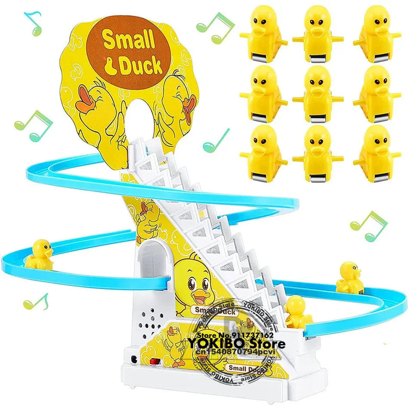 Baby Toys Electric Duck Track Slide Toys