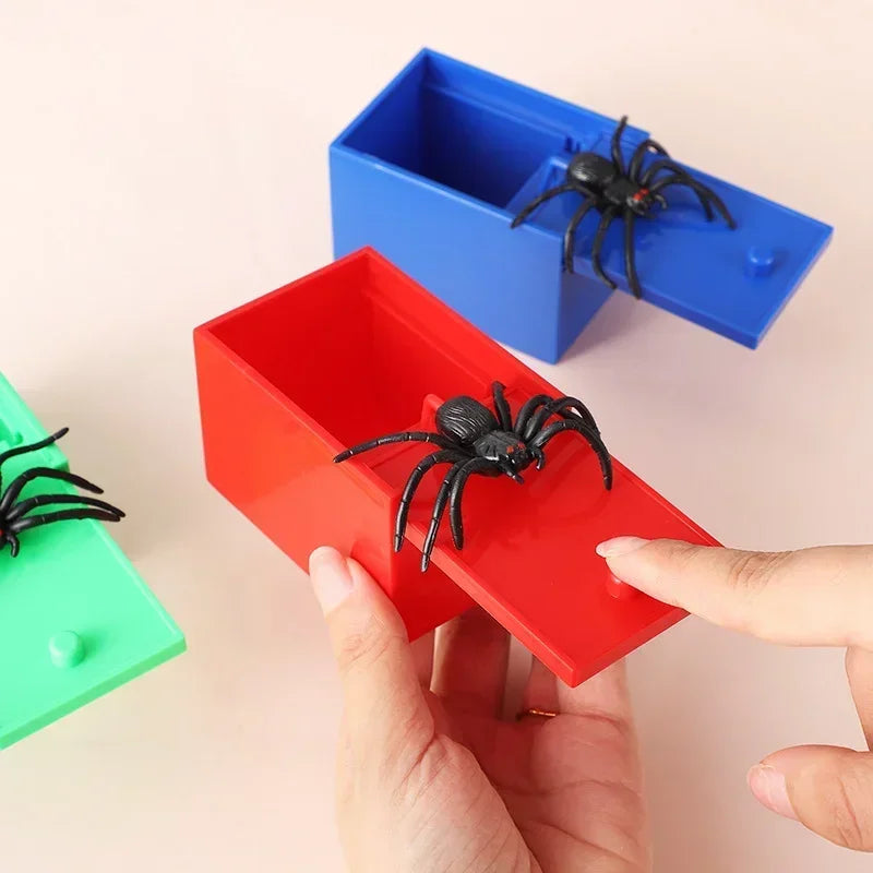 Spider Funny Scare Wooden Hidden Box Prank