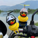 Bike Ornament Bicycle Horns Squeeze Rubber Duck