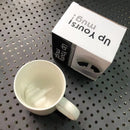 Middle Finger Cup Ceramic Mug