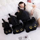 50/70/90cm Cute Black Cat Pillow