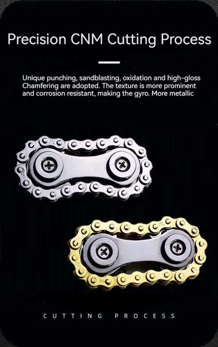 New Sprockets Flywheel Fingertip Gyro Fidget Spinner
