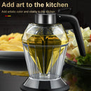 200ml Honey Dispenser Diamond Shaped Glass Oil Dispenser