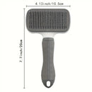 Easy-Clean Pet Grooming Brush
