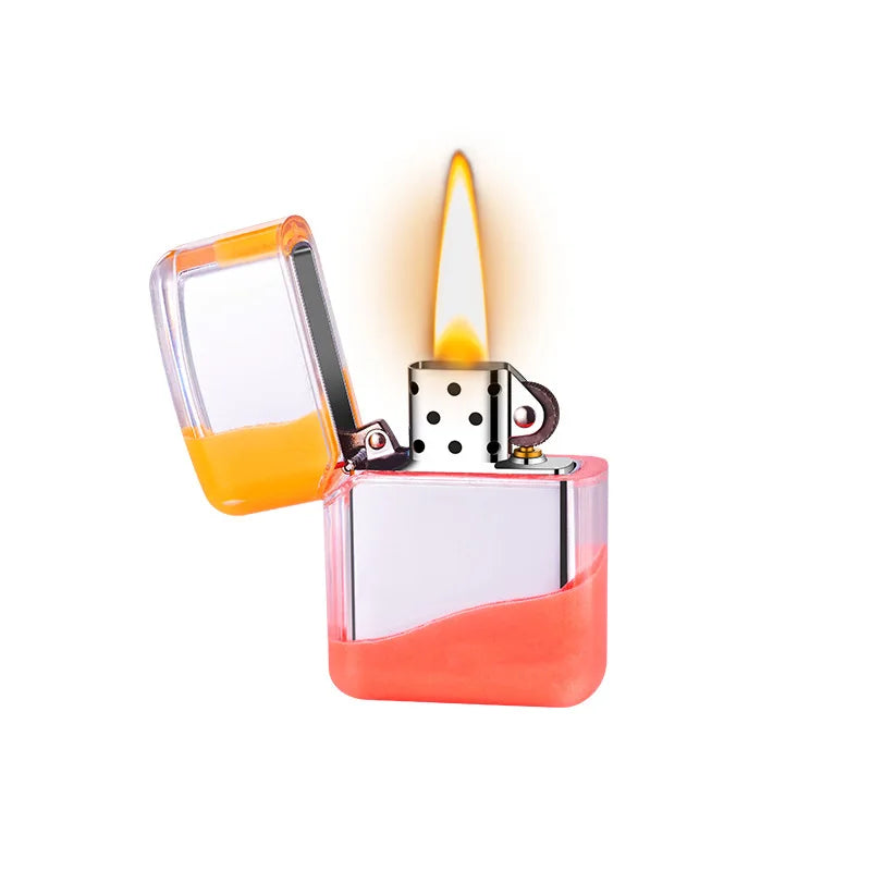 Cool Glowing Liquid Sand Lighter