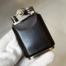 Rosewood Wooden Zorro Rocker Kerosene Lighter