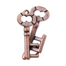 Key Lock Puzzles IQ Brain Teaser Toy For Adults Kids