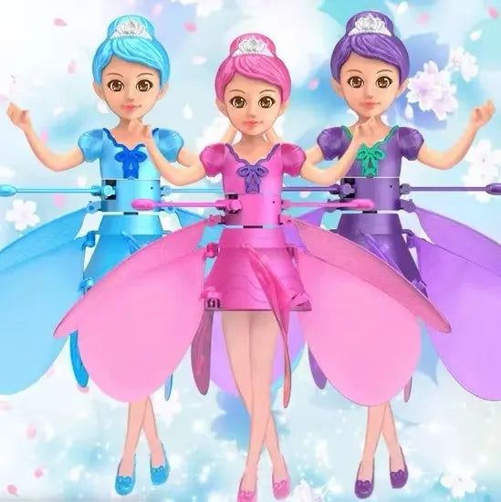 Frozen Princess Inductive Flying Doll