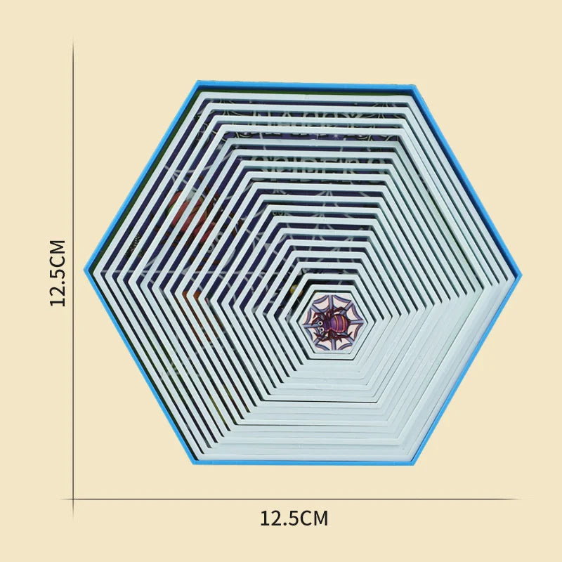 3d Printing Creative Torsion Deformation Hexagon Puzzle