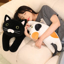 30/50/70cm Lying Posture Cat Plush Throw Pillow