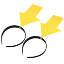 2pcs Creative Arrowhead Shape Headband