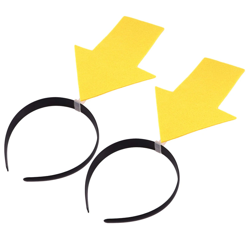 2pcs Creative Arrowhead Shape Headband