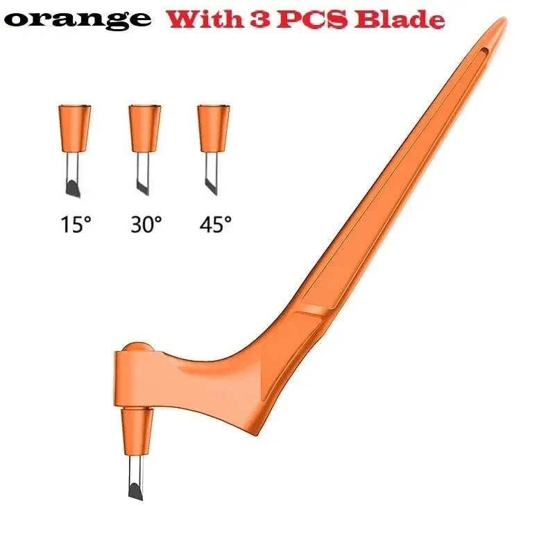 1Pc Craft Cutting Tools 3Pcs 360-Degree Rotating Carbon Steel Replacement Blade