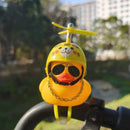 Bike Ornament Bicycle Horns Squeeze Rubber Duck