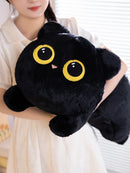 50/70/90cm Cute Black Cat Pillow