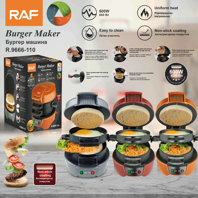 Electric Burger Sandwich Maker