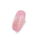 Fashion Colorful  Luminous Leopard Print Resin Crack Rings